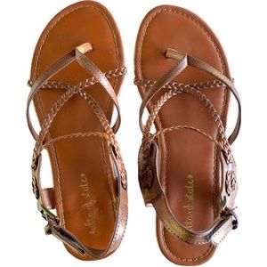 Altar’d State Braided Strap Sandals Size 10